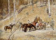 Tom roberts Bailed Up painting